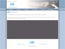 Tablet Screenshot of esin.com.ar